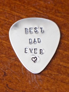 Guitar Pick- Best Dad Ever