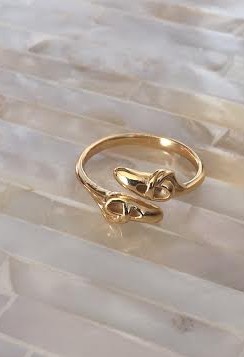 Gold Ballet Ring