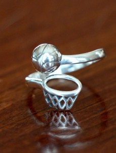 Basketball Ring- Coaches Gift