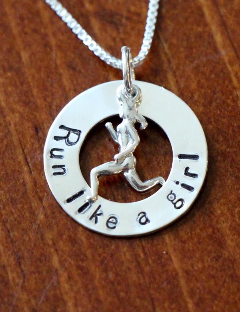 Runners Run Like a Girl Necklace
