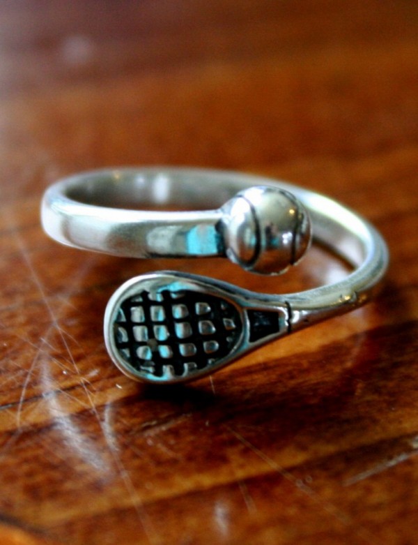 Tennis Ring- tennis player, team, coach gift