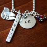 Greek Name mascot Sorority Necklace
