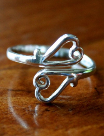 Heart Open Ring- Couples Jewelry