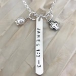 personalized bible verse necklace religious gift