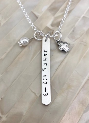 personalized bible verse necklace religious gift