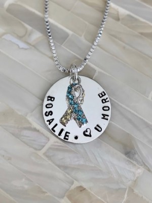 Down Syndrome Awareness Personalized Necklace