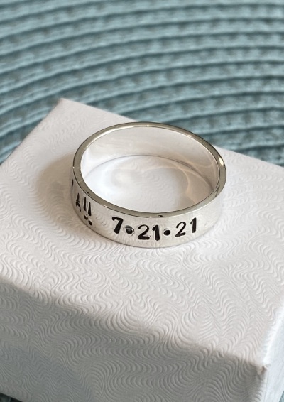 Mens Silver Plated Mens Silver Wedding Ring Perfect Birthday Or Boyfriend  Gift From Bnne, $4.19 | DHgate.Com