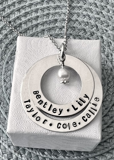 kids name necklace, mothers day gift 2023