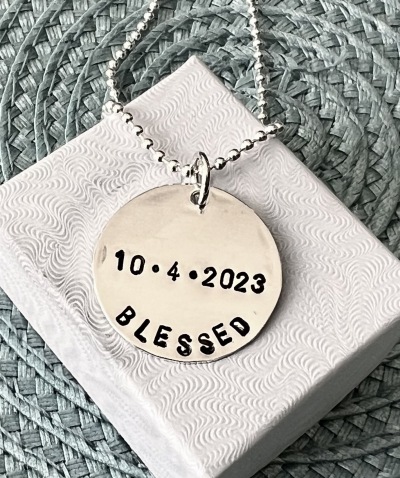personalized religious cross necklace