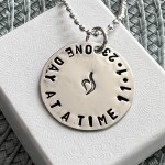 eating disorder recovery anniversary gift personalized necklace
